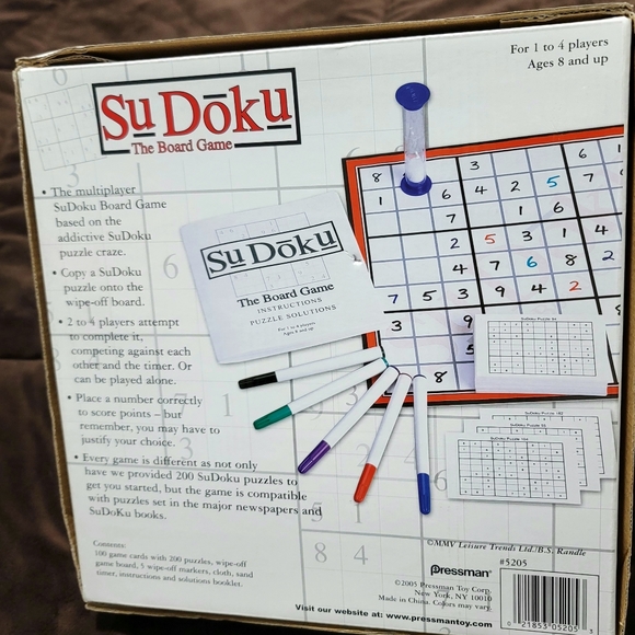 The Original Sudoku The Board Game - Picture 10 of 10